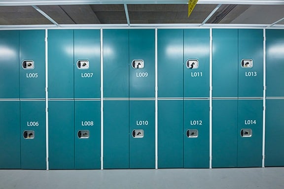 storage lockers