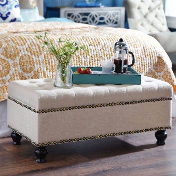 bedroom ottoman 